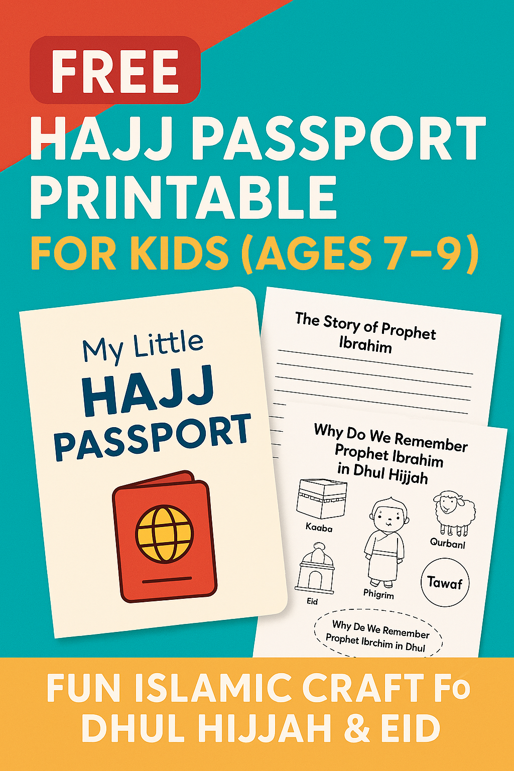 Free Hajj Passport Printable for Kids (Ages 7–9) – Fun Islamic Craft f free-hajj-passport-printable-for-kids-ages-7-9-fun-islamic-craft-f