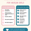Parent & Daughter Guide to Preparing for Puberty | Islamic Puberty Workbook for Girls Ages 8-11