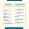 Parent & Daughter Guide to Preparing for Puberty | Islamic Puberty Workbook for Girls Ages 8-11